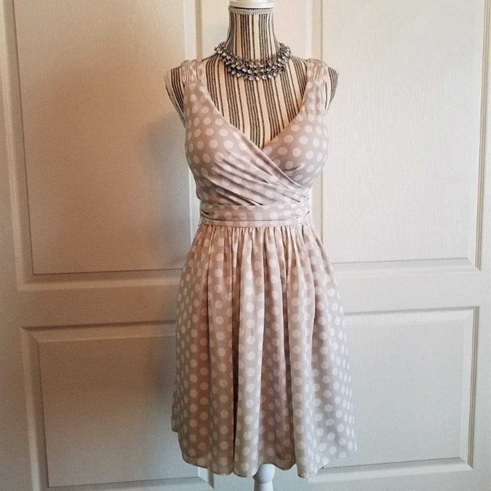 Express polka dot Dress